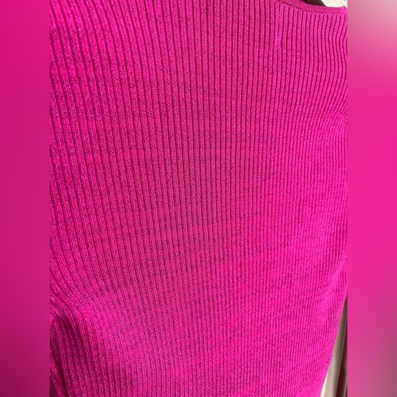 Retrofete Pink Knit Mini Sample Dress - Picture 4 of 4